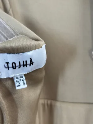 Tojha Iesha Maxi Dress in Champagne Beige AU10/US6 thumbnail 8