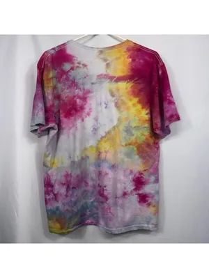 Gildan Large Tie Dye Dark Academia Graphic Tee thumbnail 8