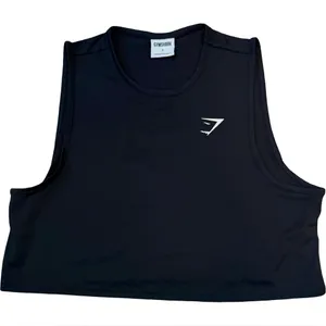 Gymshark Cropped Mesh Back Tank | Size Small |🖤 thumbnail 1