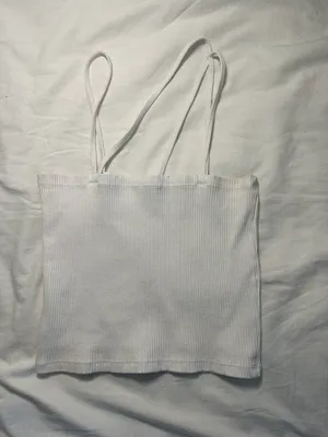 Zara White Tank Top thumbnail 1