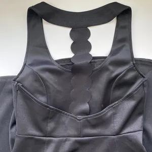 MinkPink black halter cut out black dress, size L thumbnail 4
