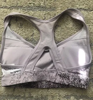Reebok Purple Sports Bra thumbnail 2