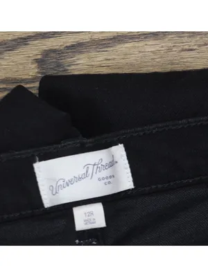 Universal Thread Mid-Rise 80's Slim Fit Jeans 93045561 Black 12 thumbnail 3
