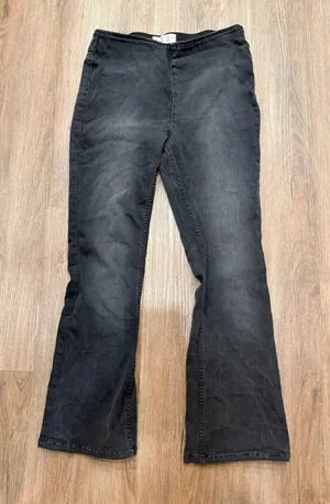 We‎ The Free Flare Leggings Black Wash High Waist Stretch Casual Women Size 31 thumbnail 1