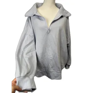 PINK by Victoria’s Secret Pullover Sweatshirt Size 2XL XXL Powder Baby Blue NWT thumbnail 4