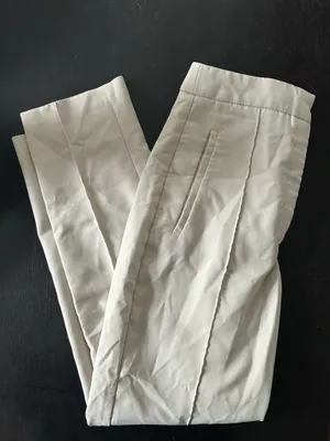 ZARA Dress Pants Cream Women’s thumbnail 2
