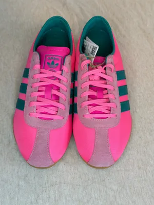 Adidas Tokyo Women’s Sneakers Size 8 Lucid Pink Power Green IH3998 NWT thumbnail 2