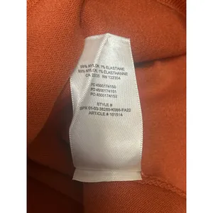 Aritzia Babaton Coral Orange Long Sleeve Crew Neck Slim Sweater Top Size 2XS thumbnail 4
