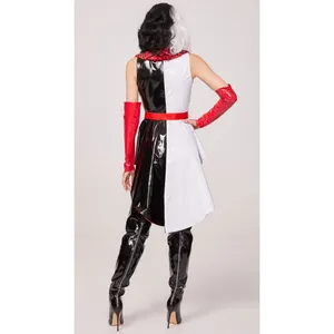 NEW Yandy Cruella Deville Dalmation Couture Sexy Halloween Costume Size Large thumbnail 2