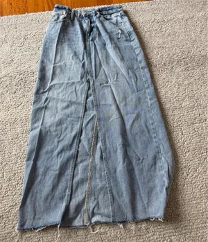 RSQ Denim Maxi Skirt thumbnail 2
