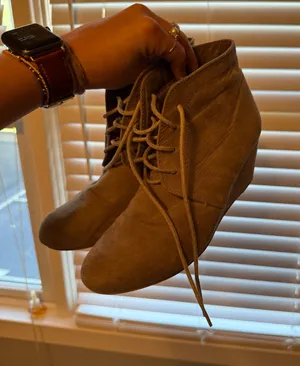 Booties TJ Maxx Tan thumbnail 1