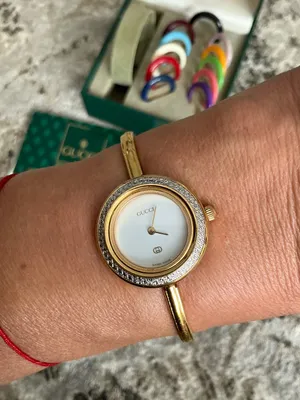 Gucci DRESSY Bangle Watch set with Interchangeable bezels❤️‍🔥❤️‍🔥❤️‍🔥 thumbnail 5
