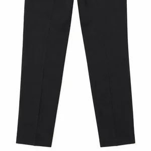 Ralph Lauren Black Slim Ankle Trousers Size 2 Waist-Tabs Minimalist Corporate thumbnail 9