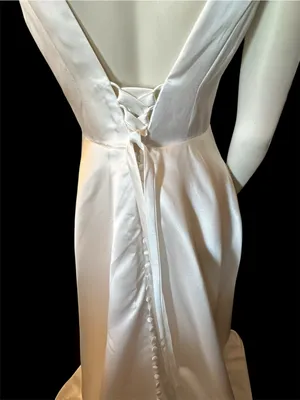Witness of Love A-line Wedding Dress White Size 4 NWT thumbnail 6