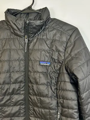 Patagonia ESPN 2026 Black Nano Puff Insulated High Neck Jacket Size Small thumbnail 5