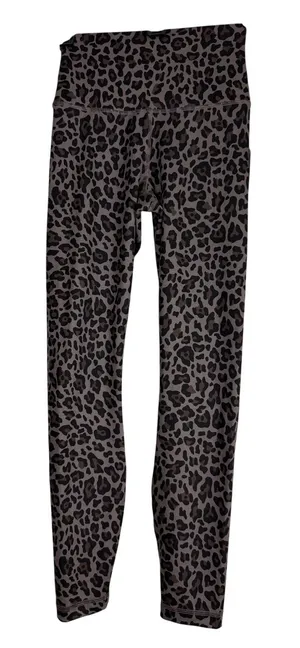 Yogalicious Lux Everyday Tight Leopard Brown High Rise Leggings XS AY76816‎ thumbnail 1