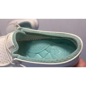 Reef Coast Slip On Shoes‎ Sz 8 White Teal Comfort Foam Casual Beach Lightweight thumbnail 4