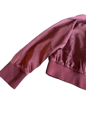 Free People Midnight Bomber Jacket Zip-Down Lightweight Windbreaker Size Small thumbnail 11