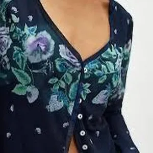 Free People Home Grown Mesh Cardi. thumbnail 2