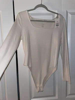 A New Day Ribbed Bodysuit thumbnail 1