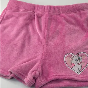 Disney Pink Fleece Shorts with Cat Design thumbnail 8