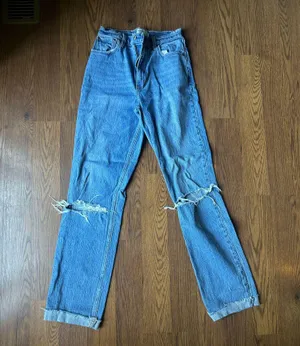 Abercrombie 90s High-Rise Straight Ultra thumbnail 1