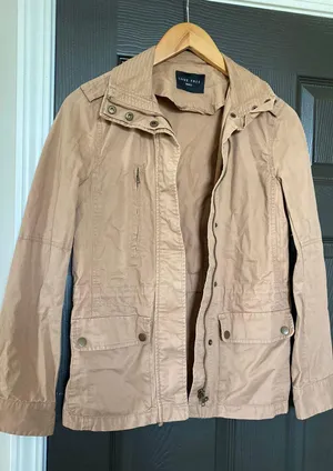 TJ Maxx Tan Utility Jacket thumbnail 2
