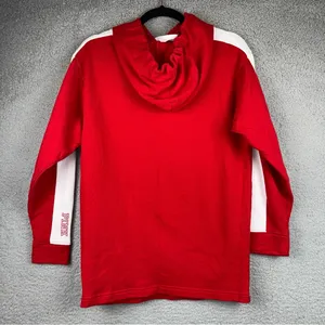 Pink Victoria Secret x The Ohio State University Top Womens Red XS Studded Hood thumbnail 4