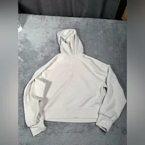 Lululemon athletica cream White Hoodie 6 MARKS thumbnail 9