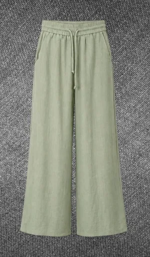Halara Sage Linen-Feel Wide Leg Pants Size S NWT thumbnail 1