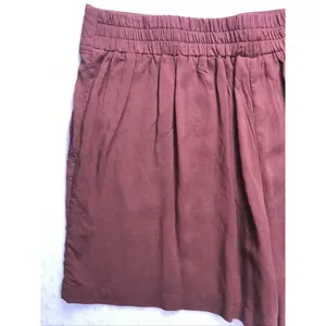 Wildfox Shorts Women Large Brown 5" Inseam Rayon Casual Summer thumbnail 10