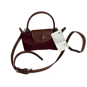 Therapy Boutique Women's‎ Mini Crossbody Bag Burgundy Adjustable Strap thumbnail 2