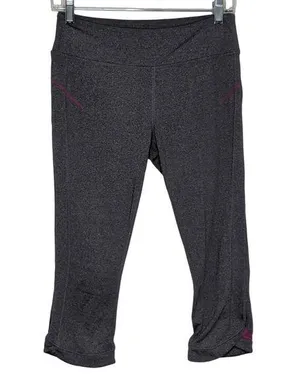 Alo Yoga Gray Capri Leggings - Size S (approximate - see measurements) thumbnail 1