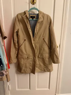 J Crew Trench Chateau Trench Coat thumbnail 4