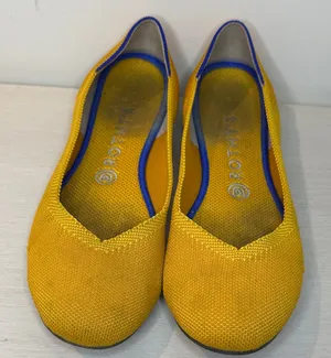 Rothy’s Yellow Rounded Toe Flats thumbnail 1
