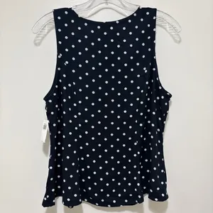 Old Navy Button-Down Crepe Swing‎ Top — Small — NWT thumbnail 6