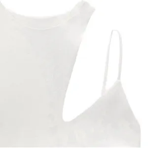 Zara White Mini Dress (Size Medium) thumbnail 6