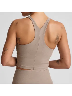 Beyond yoga spacedye Sleeveless Crop Tank Top - Beige thumbnail 2
