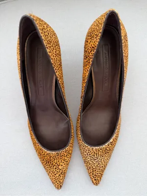 Antonio Melani Leopard Calf Hair Heels 7.5M thumbnail 8