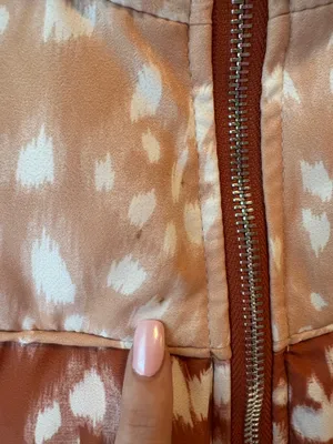 Ombré leopard print down jacket Multiple thumbnail 3