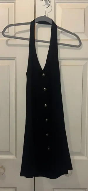 Saints black backless black dress Size XS thumbnail 1