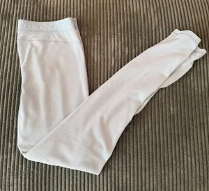 Fabletics Waffle High-Waisted Leggings Light Blue L thumbnail 1