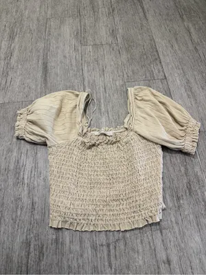 We The Free Suki Smocked Crop Top thumbnail 2