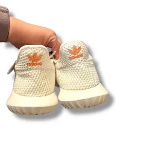 Adidas Tubular Shadow Knit Sneakers Women's Size‎ 7 White Lightweight Running thumbnail 13