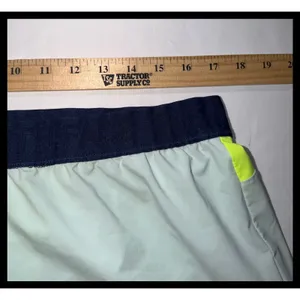The‎ North Face Running Shorts Womens XL Yellow Blue Colorblock Athletic Hike thumbnail 5