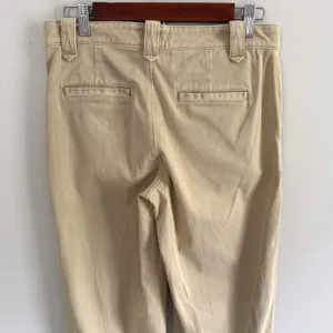 Faherty Women's Coastline Stretch Chino Wide Leg Casual Cotton Khaki‎ Pants Sz 4 thumbnail 8