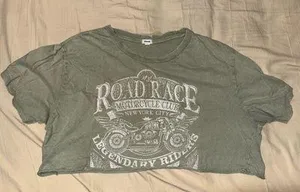 Garage Cropped Graphic Tee thumbnail 1
