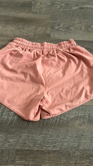 Dusty Pink Lululemon Shorts Hotty Hot 2” tall thumbnail 3