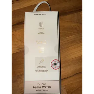 Press Play Watch Band Women 38/40/41mm Gold Silver New Steel Link Strap thumbnail 2