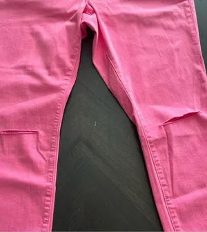 SLINK JEANS Curvy Ankle Jeggings in Hot Pink Size 16 NWT thumbnail 10